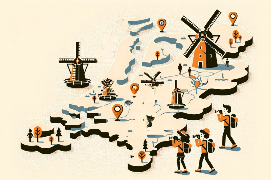 Hollanda Yel Değirmenleri Nerede?