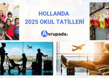 2025 Hollanda Okul Tatilleri (Regio Noord-Midden-Zuid)