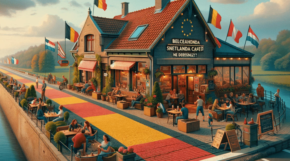 Belçika-Hollanda Sınırı Cafe: Sınırın Ortasında Bir Molaya Ne Dersiniz?