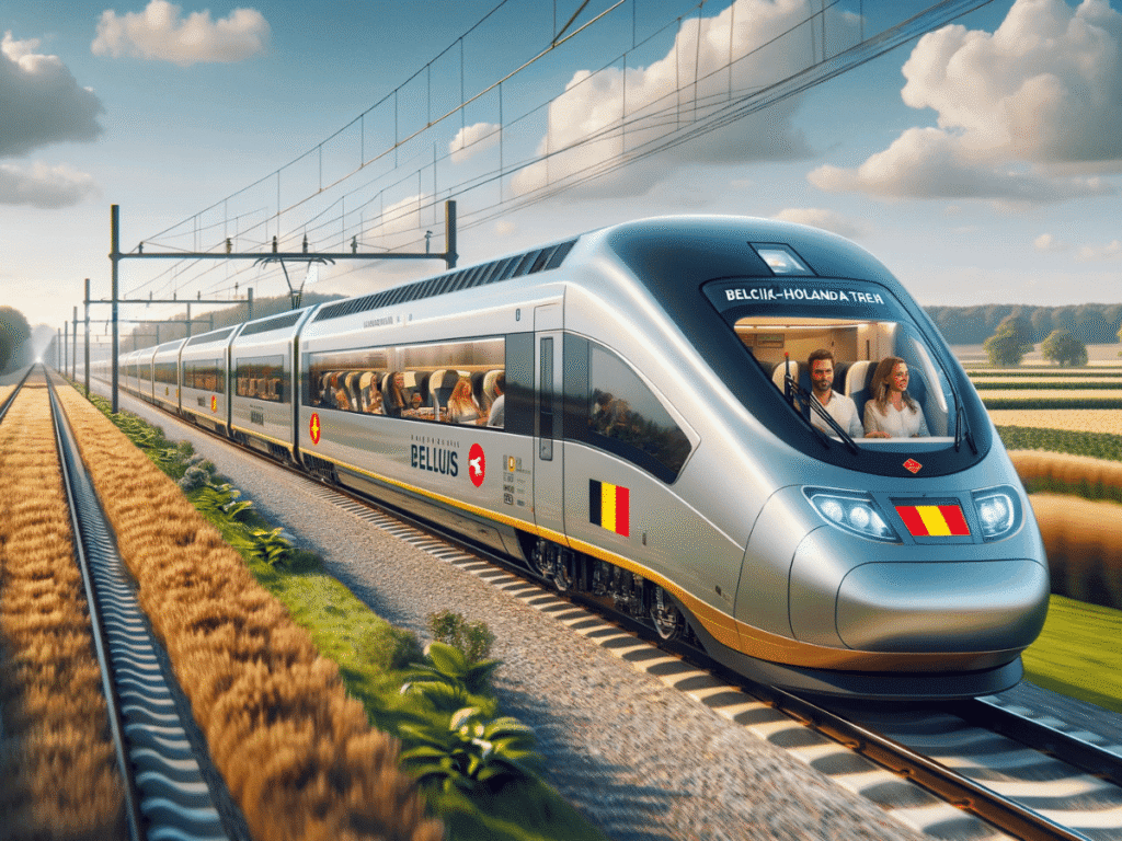 Belçika-Hollanda Tren