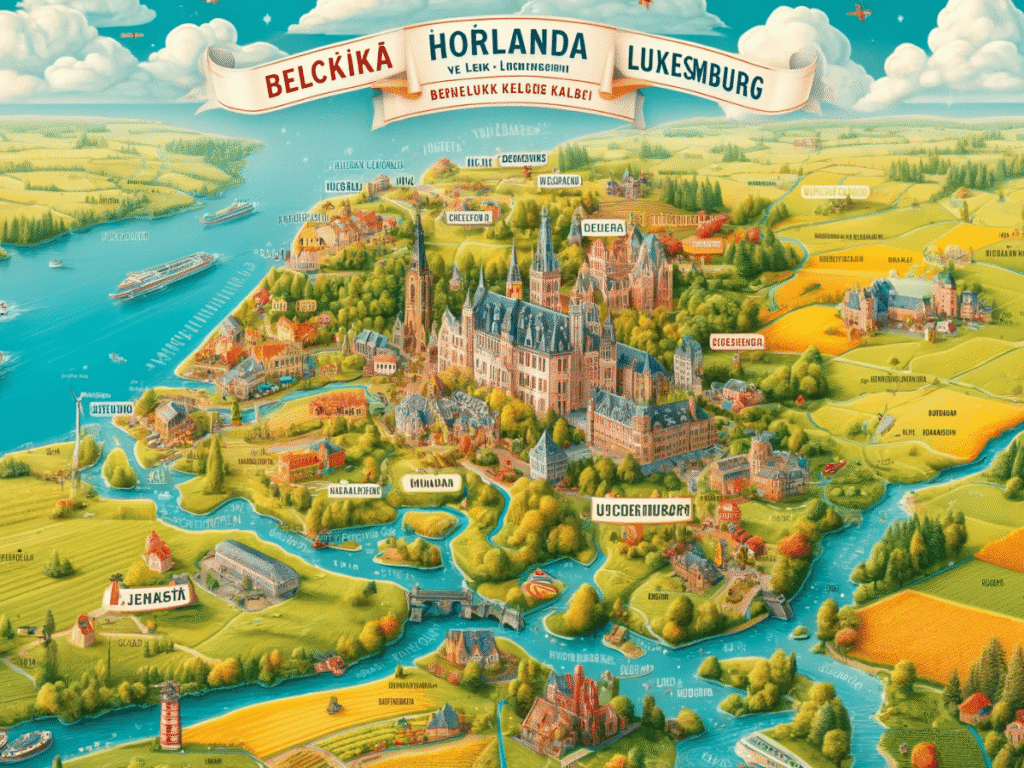 Belçika, Hollanda ve Lüksemburg