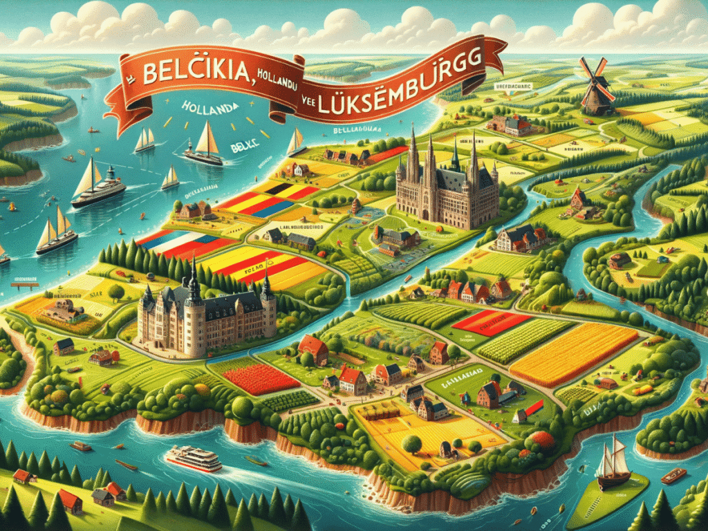 Belçika, Hollanda ve Lüksemburg'u Kapsayan Bölge