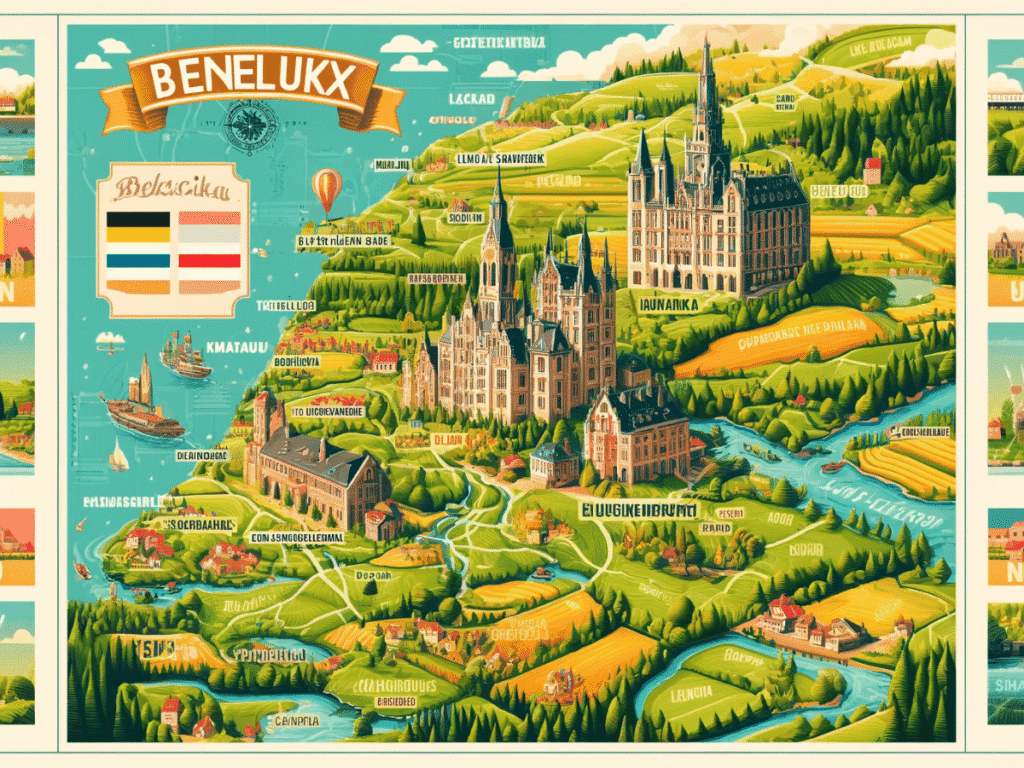 Belçika, Hollanda ve Lüksemburg'un Ortak Adı