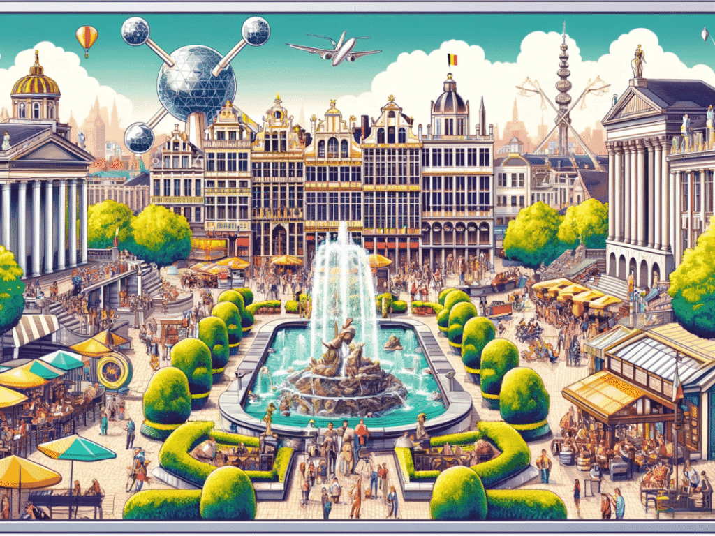 Brüksel'de Nereler Gezilir